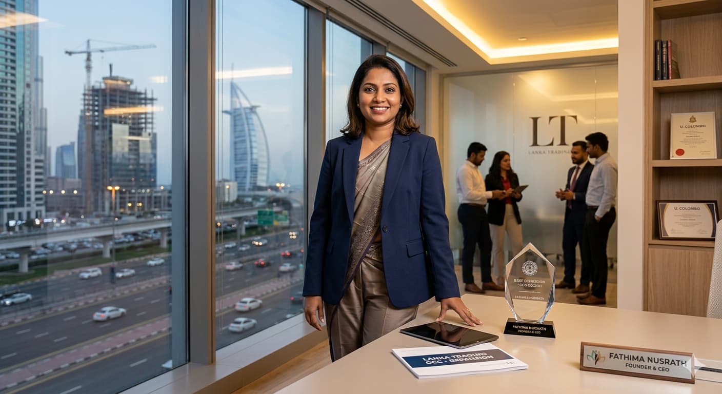 Sri Lankan Entrepreneur Builds Million-Dollar Business in Dubai