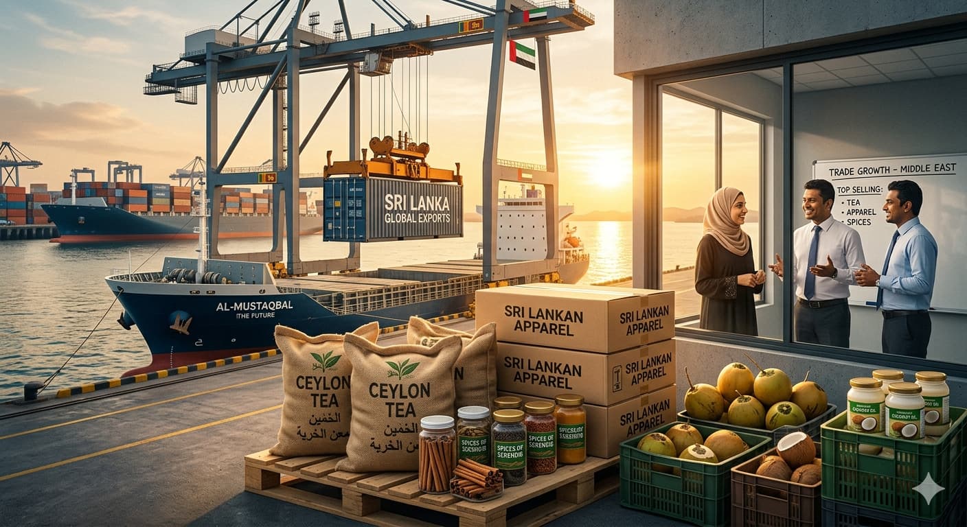 Sri Lanka Exports to the Middle East: What's Selling and Why